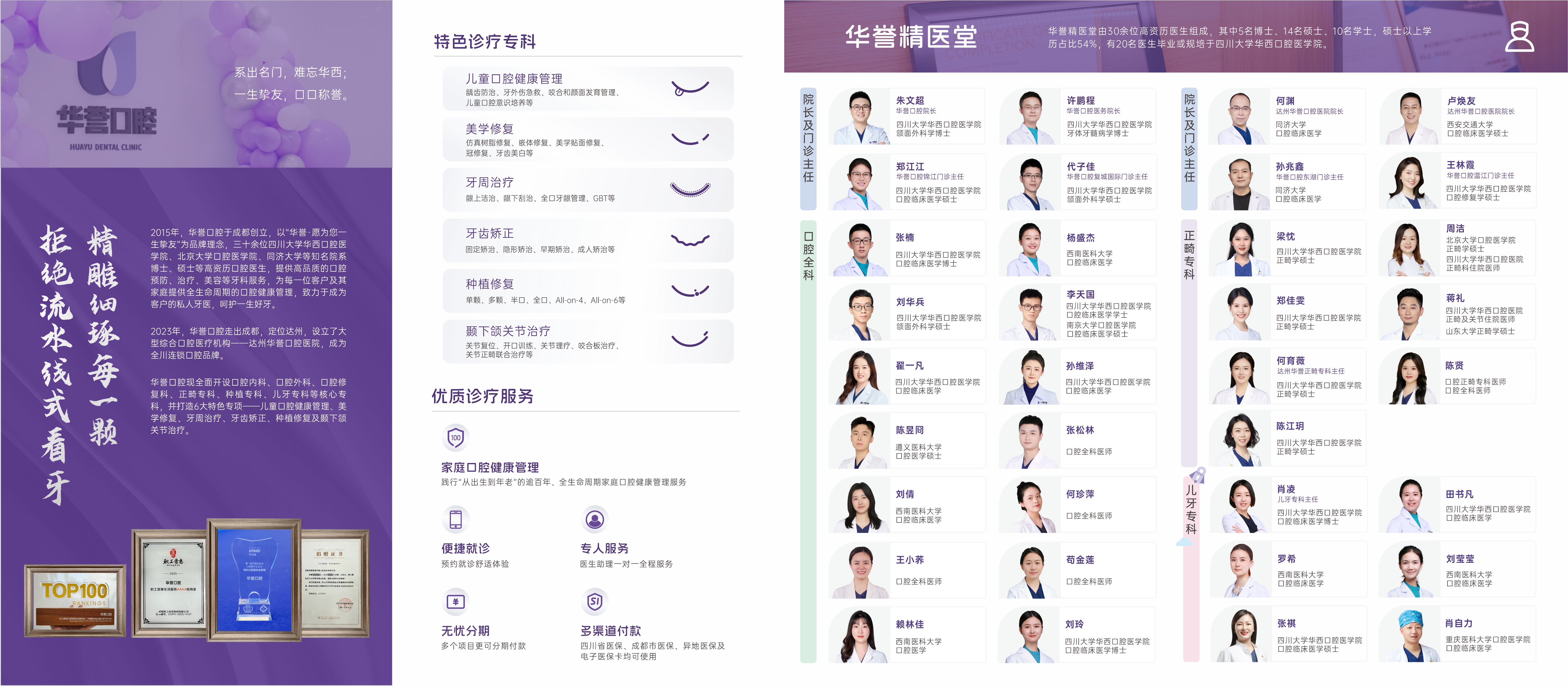 华誉口腔品牌标识